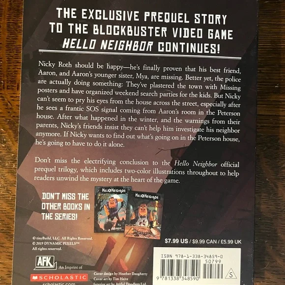 Hello Neighbor, Buried Secrets by Carly Anne West. Paperback - Picture 6 of 6